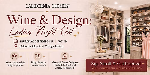 Wine & Design: a Ladies Night Out