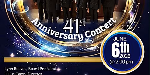 The Bridgeport Boys Choir 41st Anniversary Concert