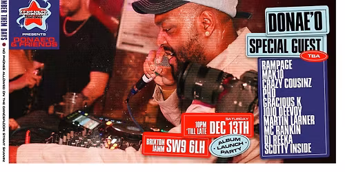 Remember Them Days presents: Donae'o &amp; Friends