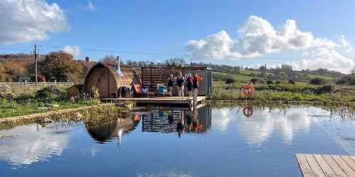 The Menopause Retreat Day with wildswim & sauna experience, suitable for newbies too.