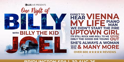 One Night Of Billy Joel - The Piano Man