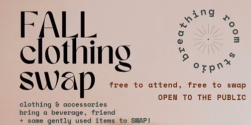 Fall Clothing Swap