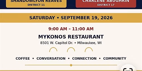 Wisconsin Assembly Candidates\u2019 Meet & Greet