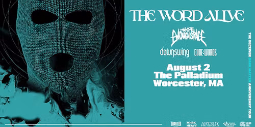 The Word Alive - The Deceiver & Dark Matter Anniversary Tour