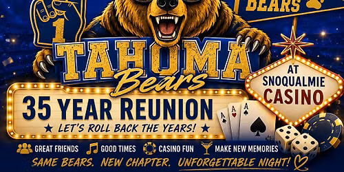 Tahoma Bears | Class of 1991 -35 Year Reunion