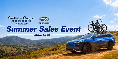 Southern Oregon Subaru - Summer Sales Event!