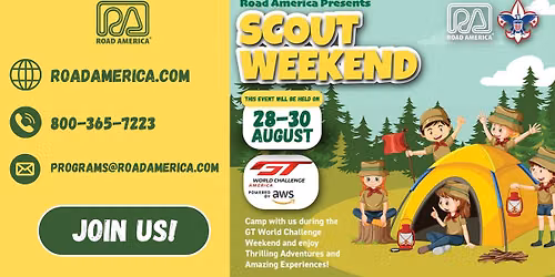 Scout Weekend at Road America