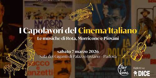 I Capolavori del Cinema Italiano \ud83c\udf9e\ufe0f Concerto a Palazzo Liviano