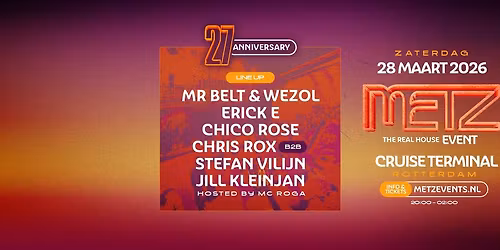 METZ 27 YEAR ANNIVERSARY