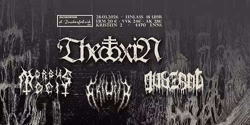 THEOTOXIN || GRAUFAR || MORBUS DEI || AUSZAAT