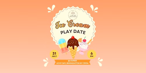 Play date at CONES