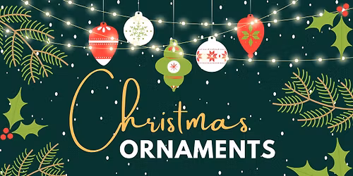 Ornament Making Night