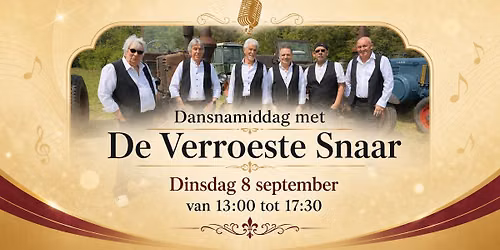 Dansnamiddag met De Verroeste Snaar