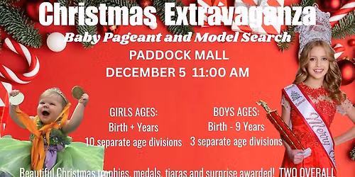 FL-Ocala Merry Christmas Pageant in Paddock Mall