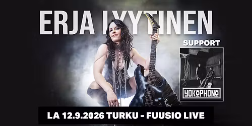 Erja Lyytinen, Yokophono @Fuusio \/ Livesali, Turku