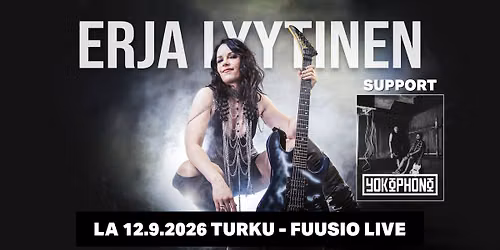 Erja Lyytinen, Yokophono @Fuusio / Livesali, Turku — Fuusio Turku