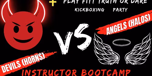 Devil's Vs Angels Kickboxing Bootcamp Class