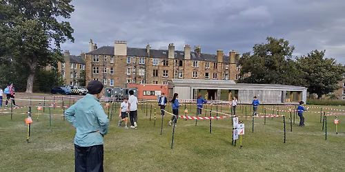 Orienteering maze at Leith Festival 2026