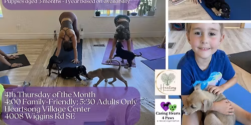Puppy Yoga