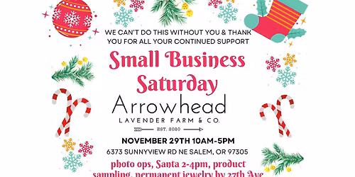 Small Business Saturday at the Farm