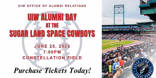 UIW Alumni Day at the Sugar Land Space Cowboys