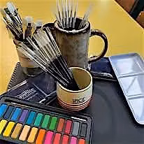 Tuesday's art workshop
