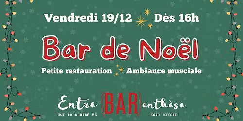 Bar de No\u00ebl\ud83c\udf84\ud83c\udf85\ud83c\udffc