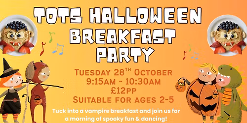 Halloween Tots Breakfast Party