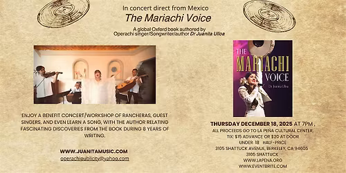 The Mariachi Voice - In Concert Direct from Mexico
