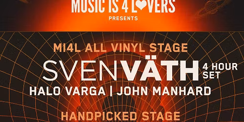 Music is 4 Lovers ft SVEN V\u00c4TH (4 Hour Vinyl Set)