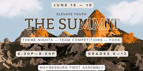 The Summit: Summer Youth Event