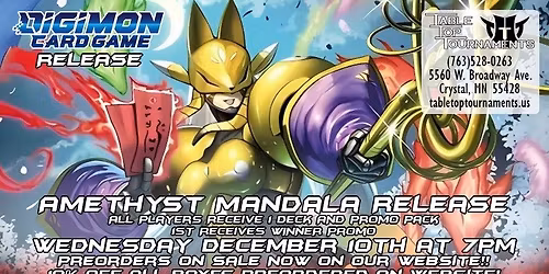 DGM Deck Release: Amethyst Mandala ST22