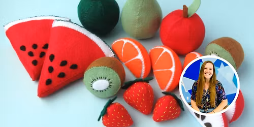 Lush Botannica - Creating Fruit Botanical Art with Felt and Thread with AIR Aly Parrott