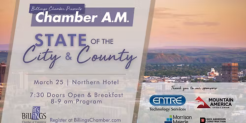 Chamber AM: State of the City & County