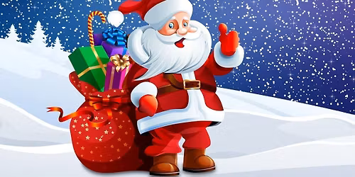 Pictures with Santa + Mrs. Claus!