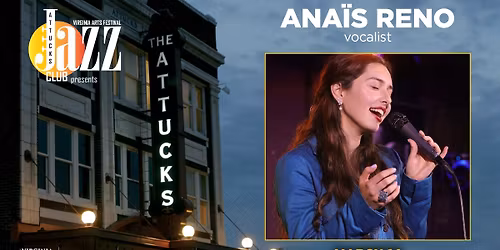 Attucks Jazz Club: Ana\u00efs Reno, vocalist