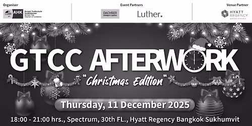 GTCC AFTERWORK Networking - Christmas Edition