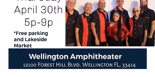 AT THE HOP at the Wellington Amphitheater Stage Thursday April 30th