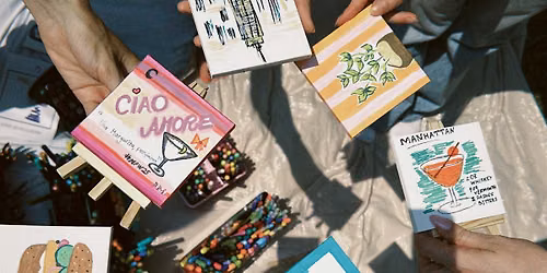 Creativity in the Park: Mini Canvas Painting Workshop Milan