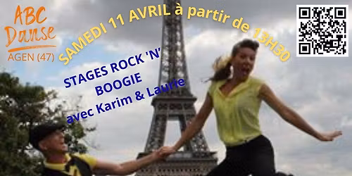 Stages et soir\u00e9e Rock'n'Boogie avec Karim et Laurie