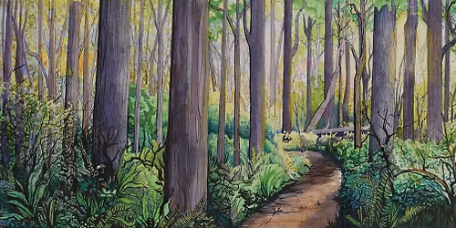 WATERCOLOR & INK STUDIO for advanced students w\/ Instructor Hannah Complin