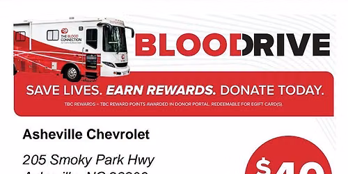 Asheville Chevrolet Blood Drive