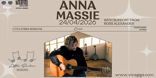 Anna Massie Little Ember Sessions Oundle With Support From Ross Alexander