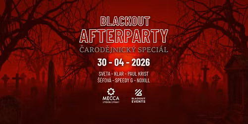 BLACKOUT AFTERPARTY - \u010darod\u011bjnick\u00fd speci\u00e1l