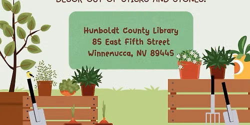 Adult Class: Sticks & Stones Garden Decor
