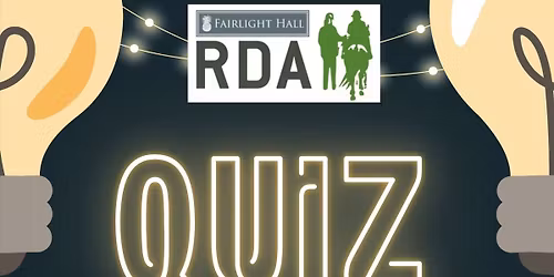 Quiz Night in aid of Fairlight RDA