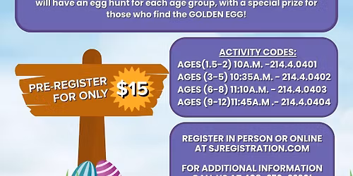 Evergreen Spring Egg Hunt