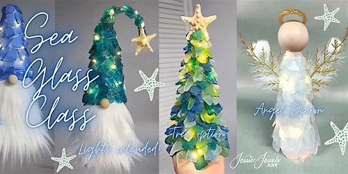 Sea Glass Workshop at Moonstone Art Studio