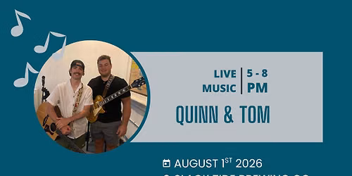 Live Music: Quinn Hughes & Tom Longo