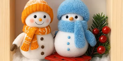 \u26c4 Snowed In & Smiling! A Whimsical Snowman Winter Keepsake Class\u26c4